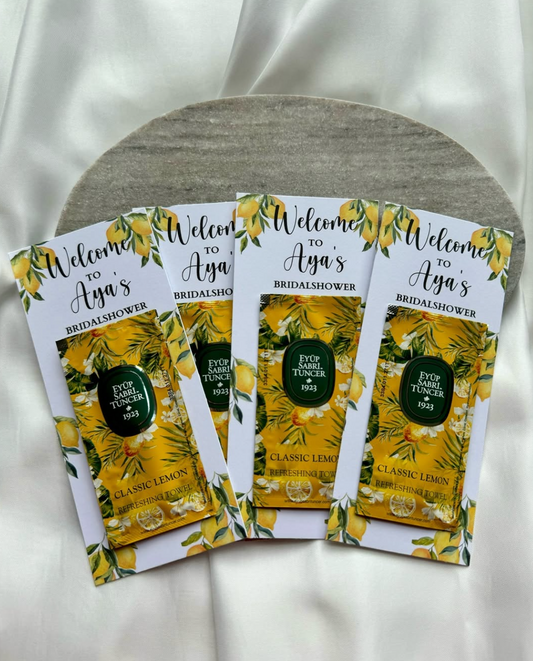 Kolonya kaarten 'Lemons'